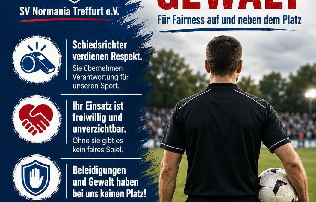 🛑 Ohne Schiri kein Pfiff. Ohne Pfiff kein Spiel! 🛑