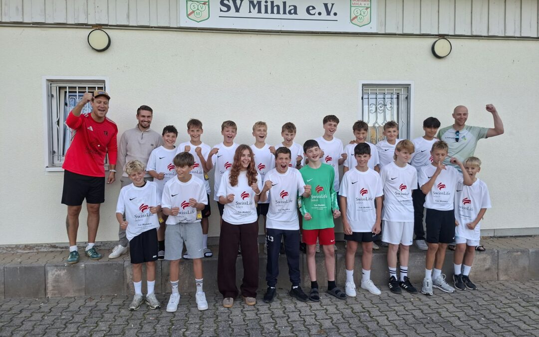 Swiss Life Select stärkt die C-Jugend des SV Mihla